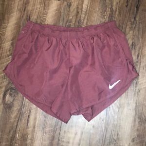 Pink Nike Dry Fit Running Shorts